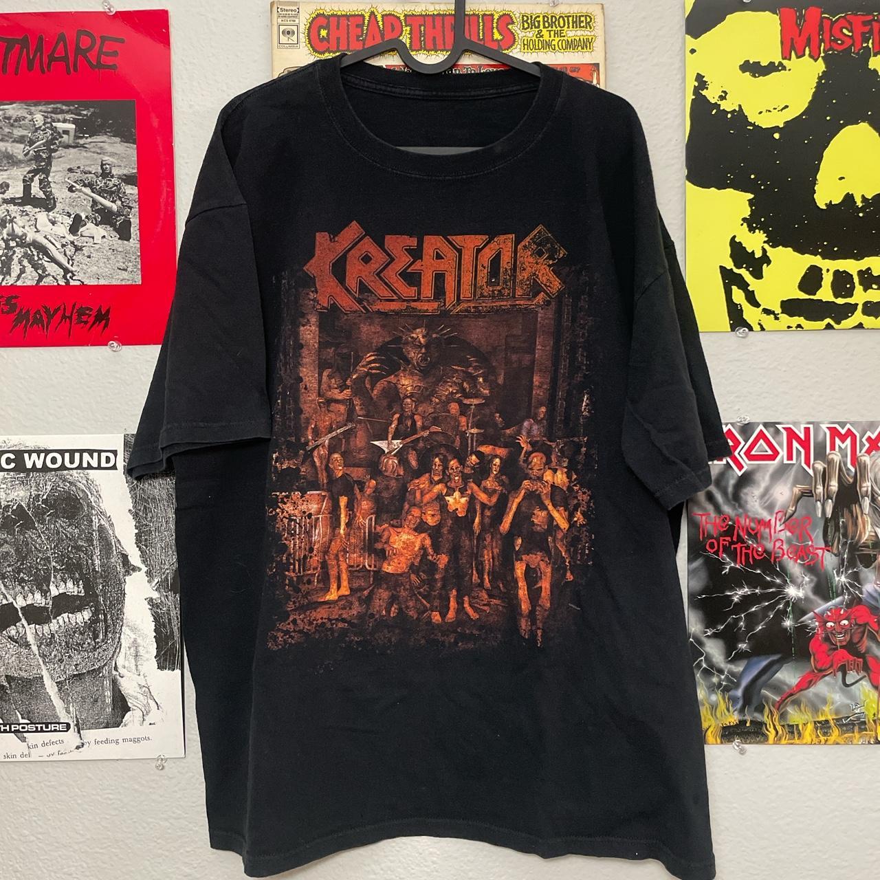 Kreator Hordes of Chaos 2010 Tour Thrash Metal Band... - Depop