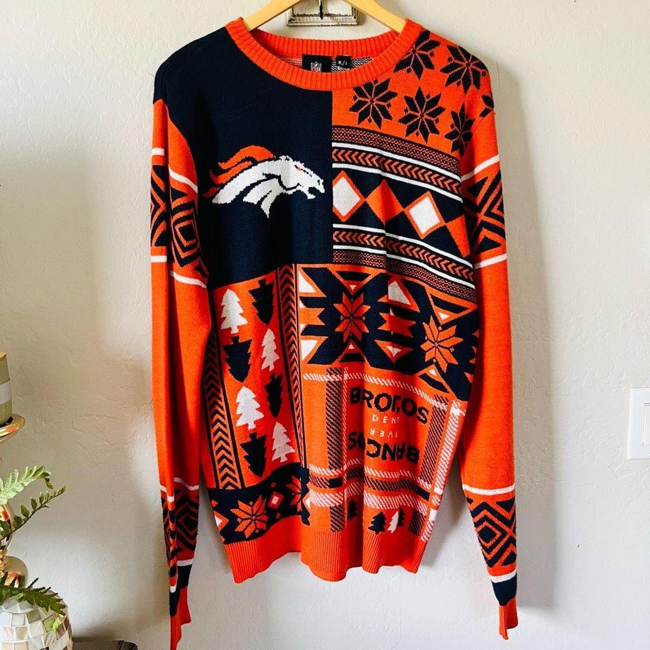 NFL, Sweaters, Denver Broncos Ugly Christmas Sweater