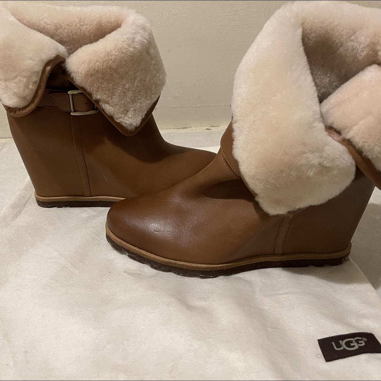 Ugg wedge 2024 boots uk