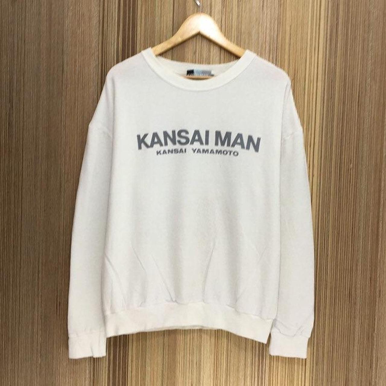 Kansai Yamamoto Men's White Sweatshirt