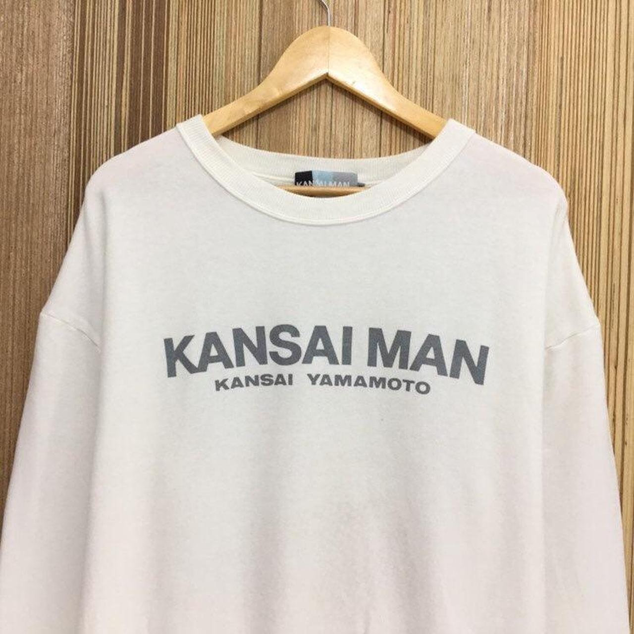 Kansai Yamamoto Men's White Sweatshirt (2)