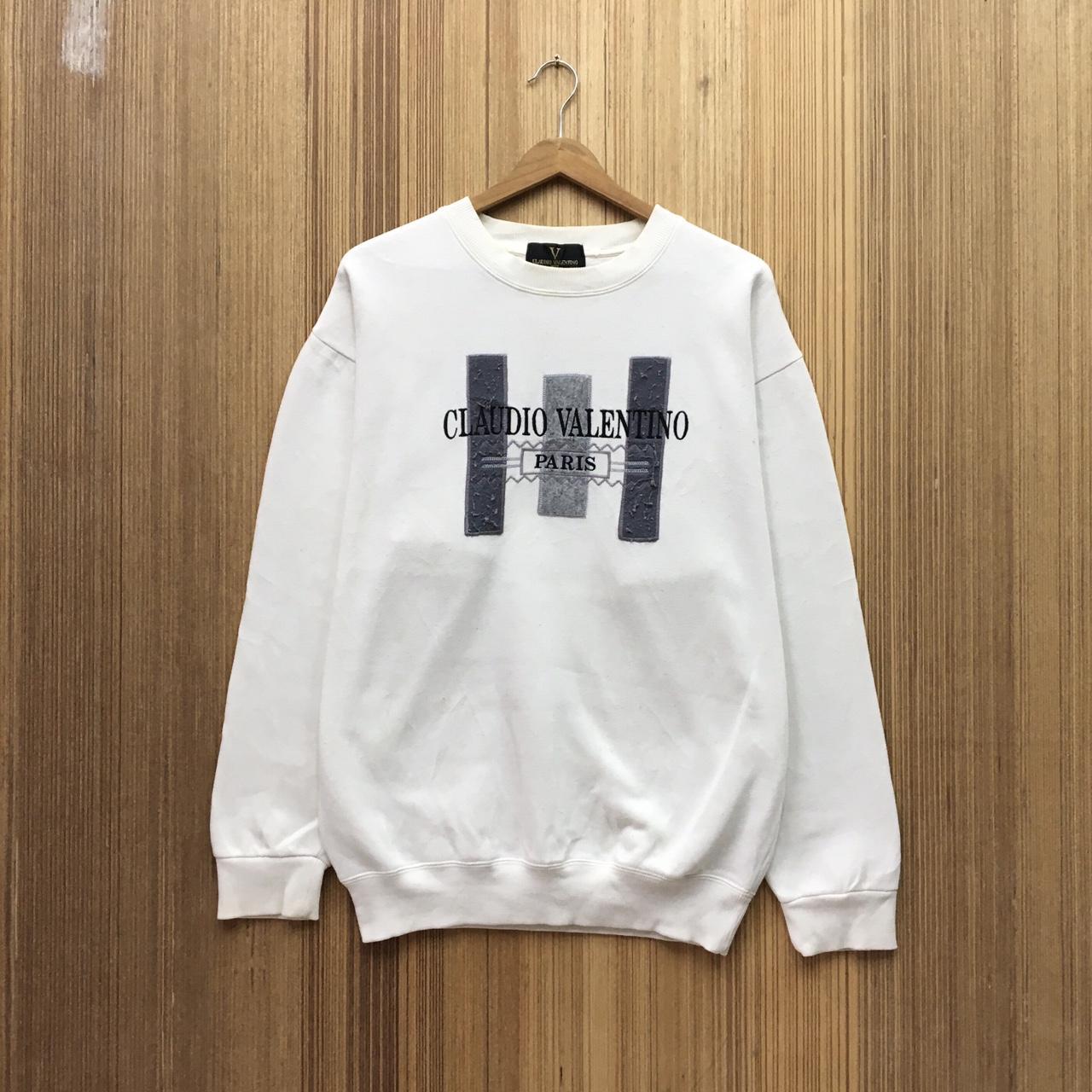 Claudio Valentino Paris Crewneck BigLogo Sweatshirt