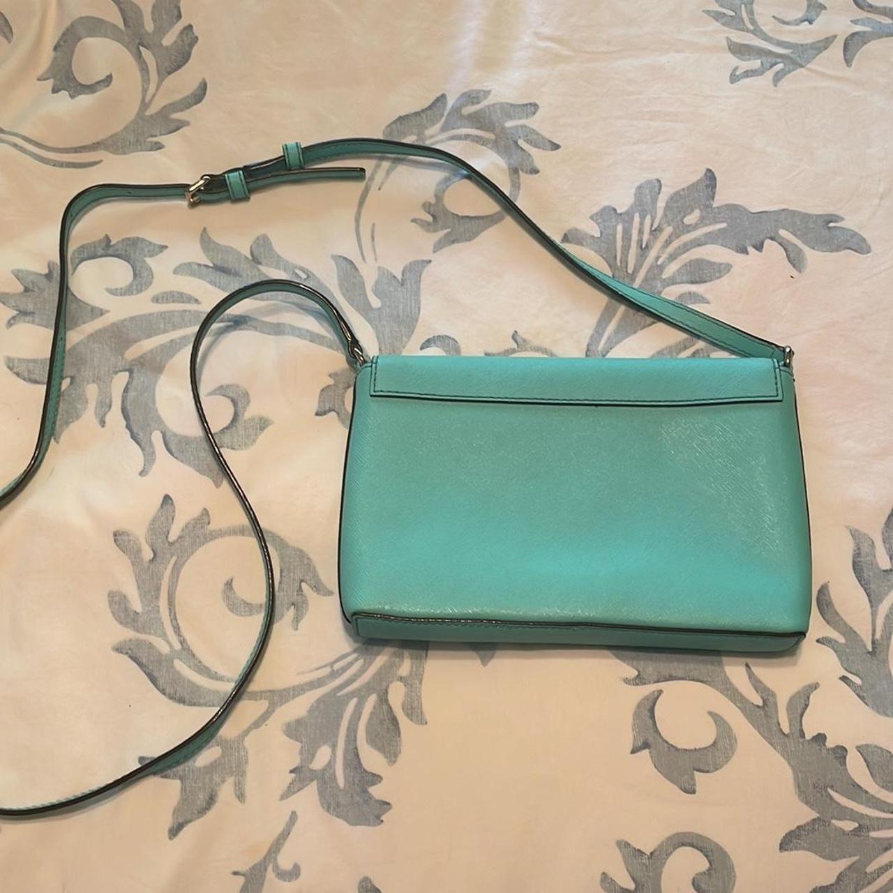 Kate Spade New York Cassy Leather Tote Bag Frosted Spearmint - Walmart.com