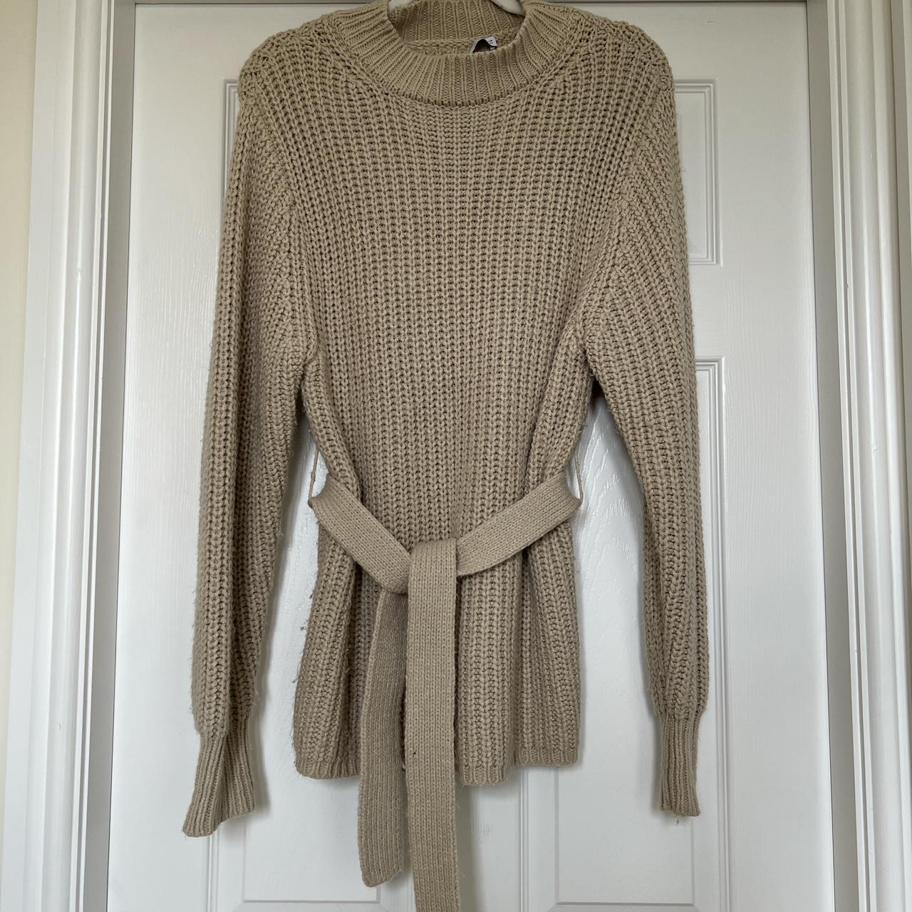 Zara jumper dress with belt Size S Worn a few... Depop