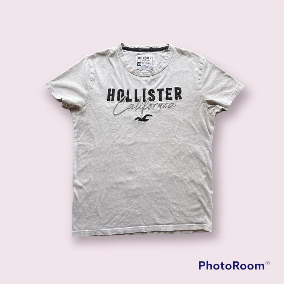 Hollister striped gray tshirt Size M - $18 (81% Off Retail) - From cass
