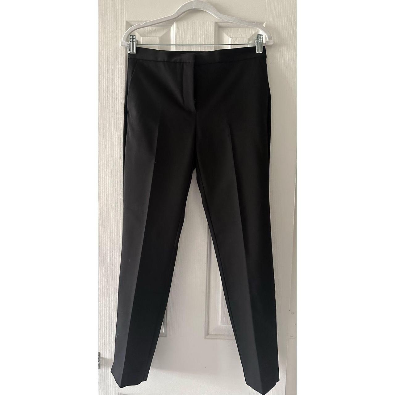 Zara Basic black work pants - size Medium - - Depop