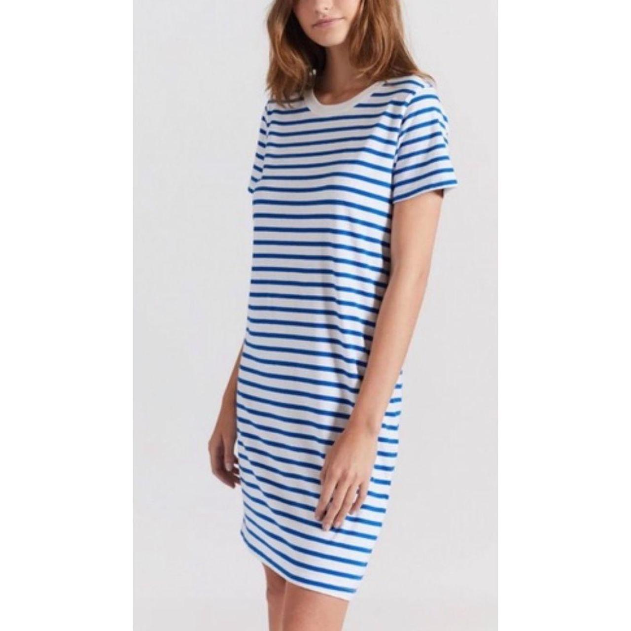 Beatnik Striped Crewneck Tee Dress size 0