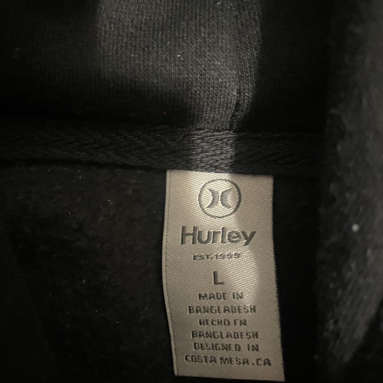 hurley hoodie size L never worn without tags good... - Depop