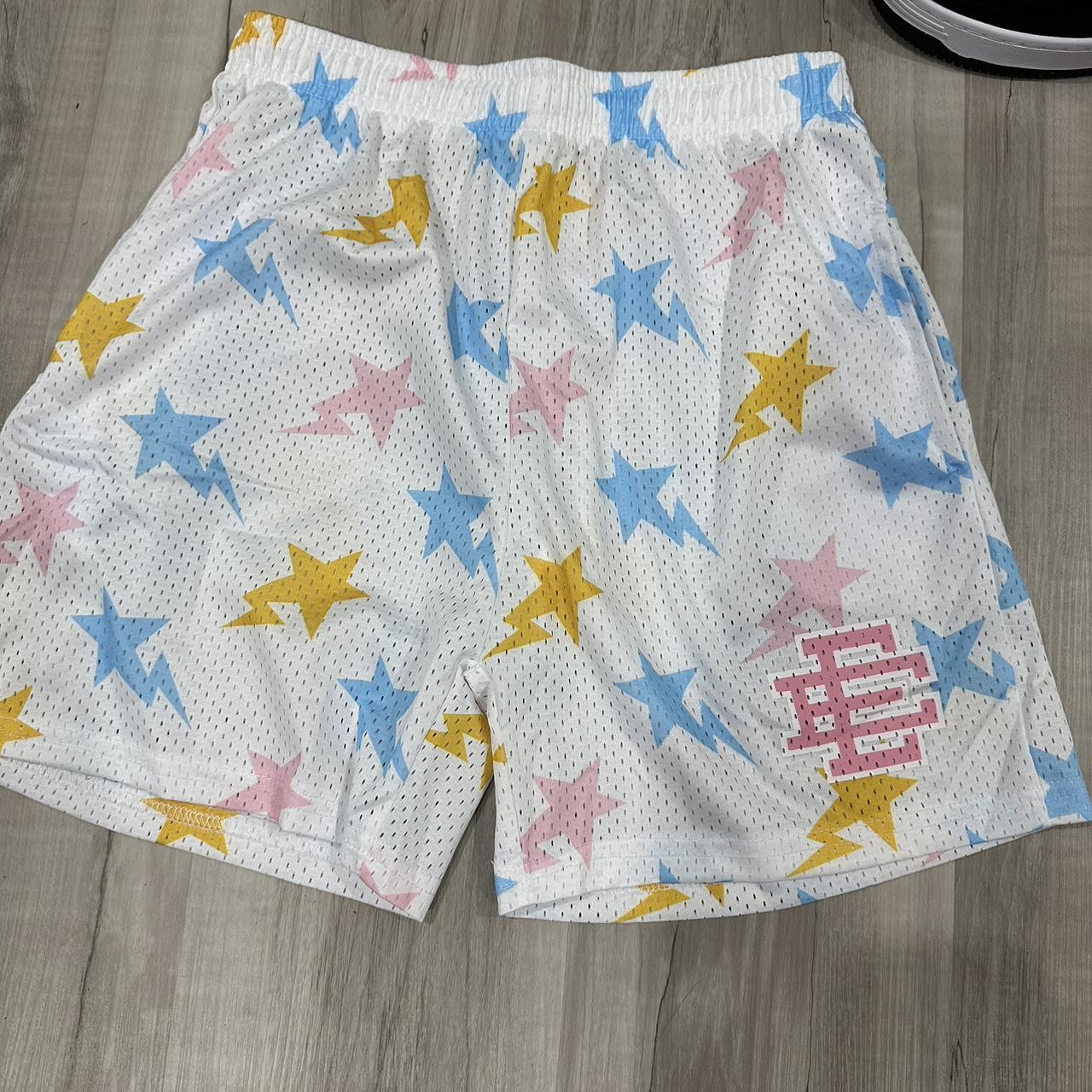 Eric Emanuel shorts size medium High waist shorts... Depop