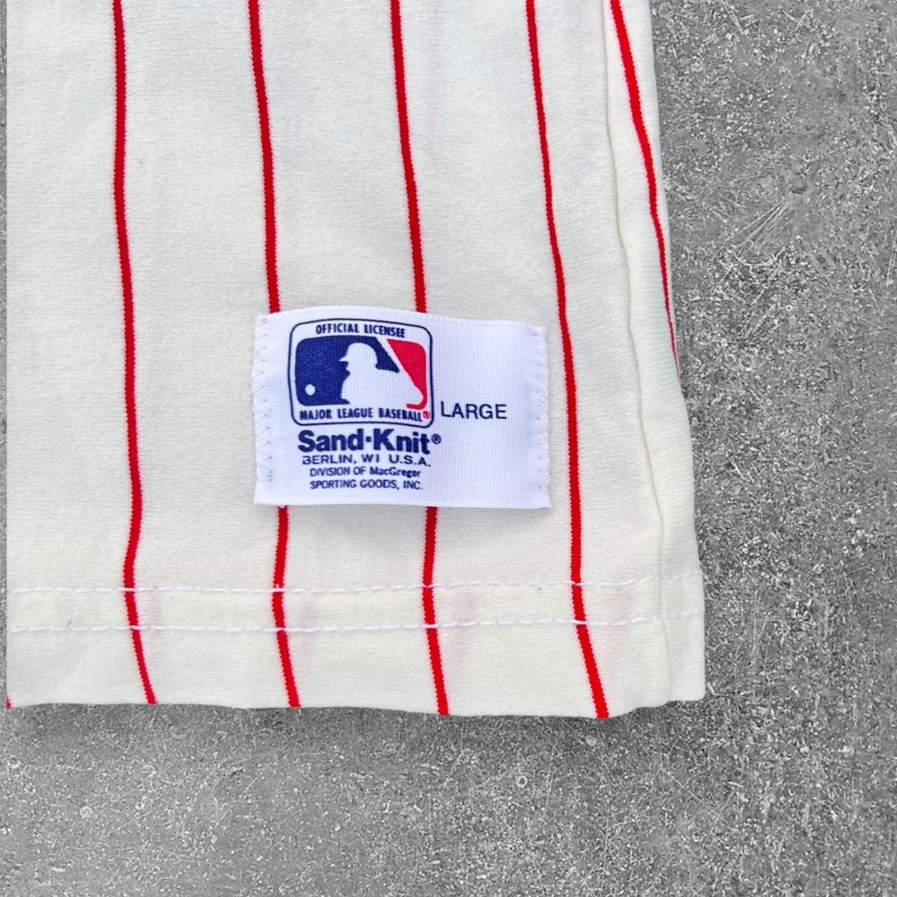 RARE vintage 80s philadelphia phillies sand-knit - Depop