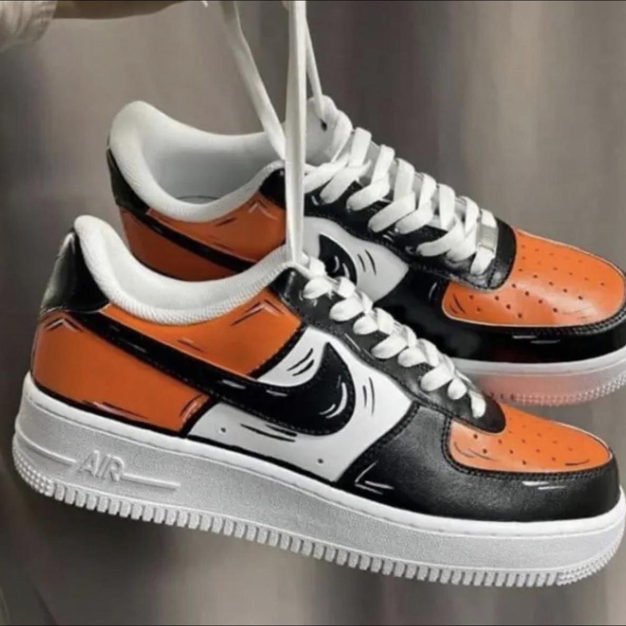 Custom “Halloween” Air Force 1 Women’s Nike size... Depop