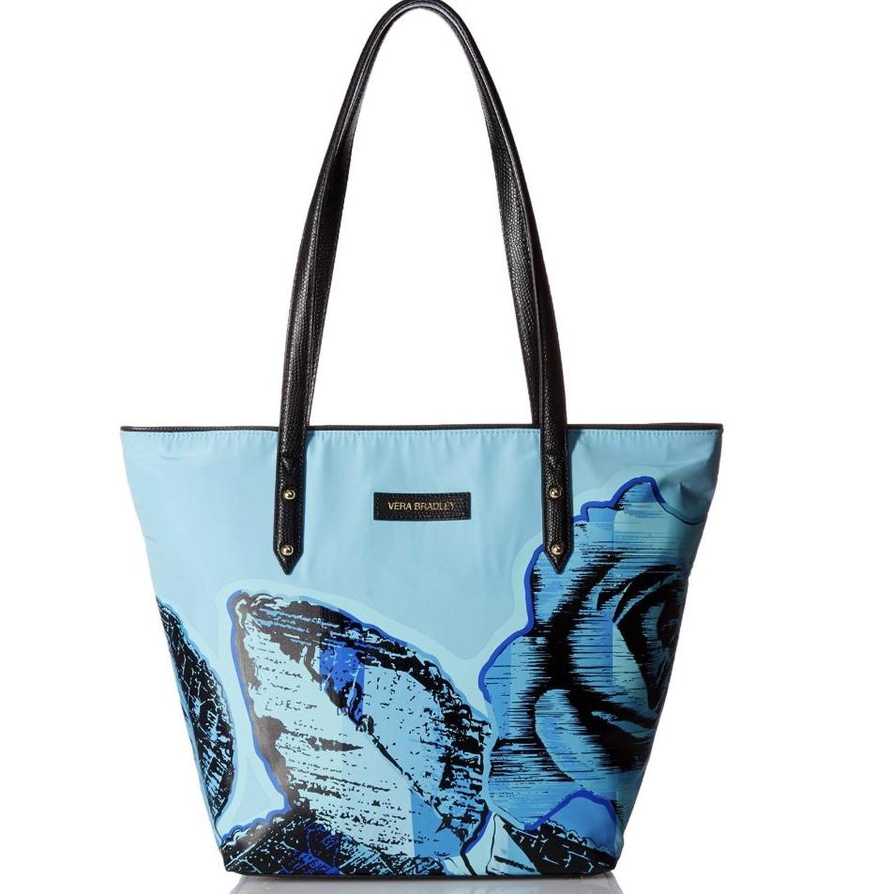 Vera bradley havana rose on sale tote