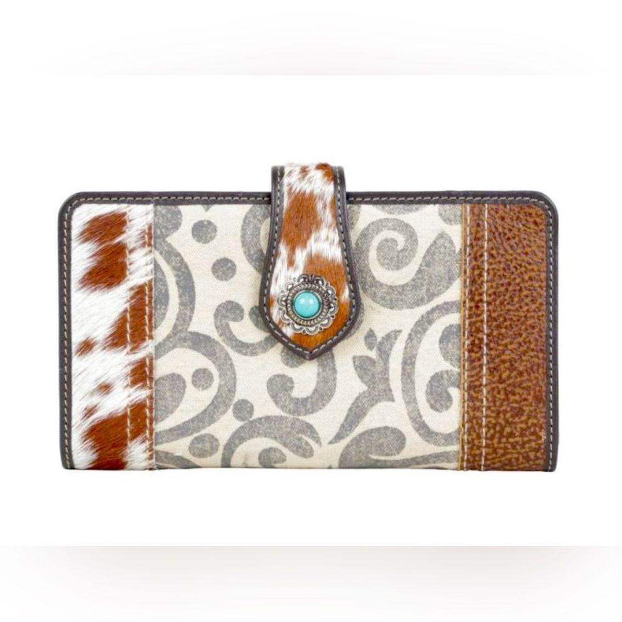 MYRA factory Bag Cowhide Leather Wallet