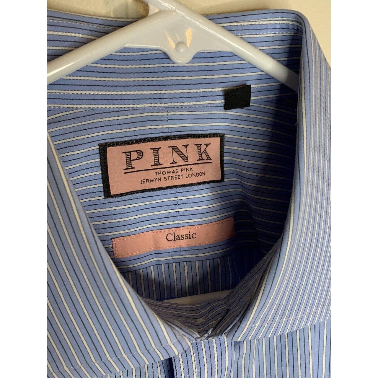 Thomas Pink, Shirts, Euc Thomas Pink Dress Shirt