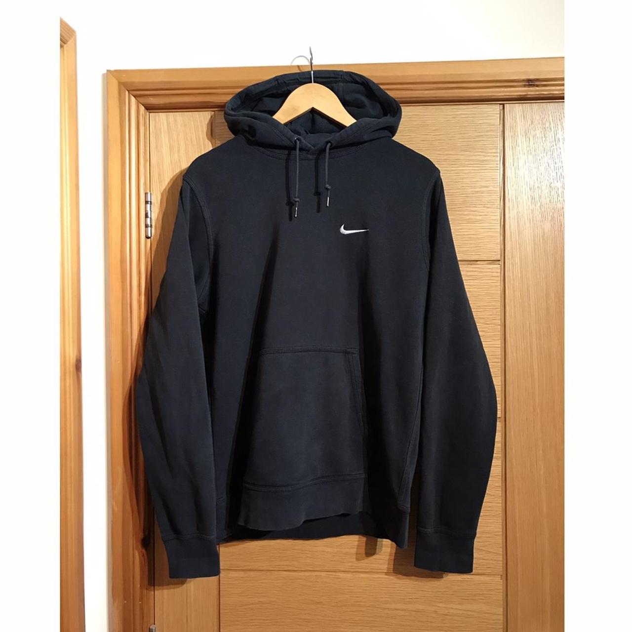 mens nike swoosh logo hoodie