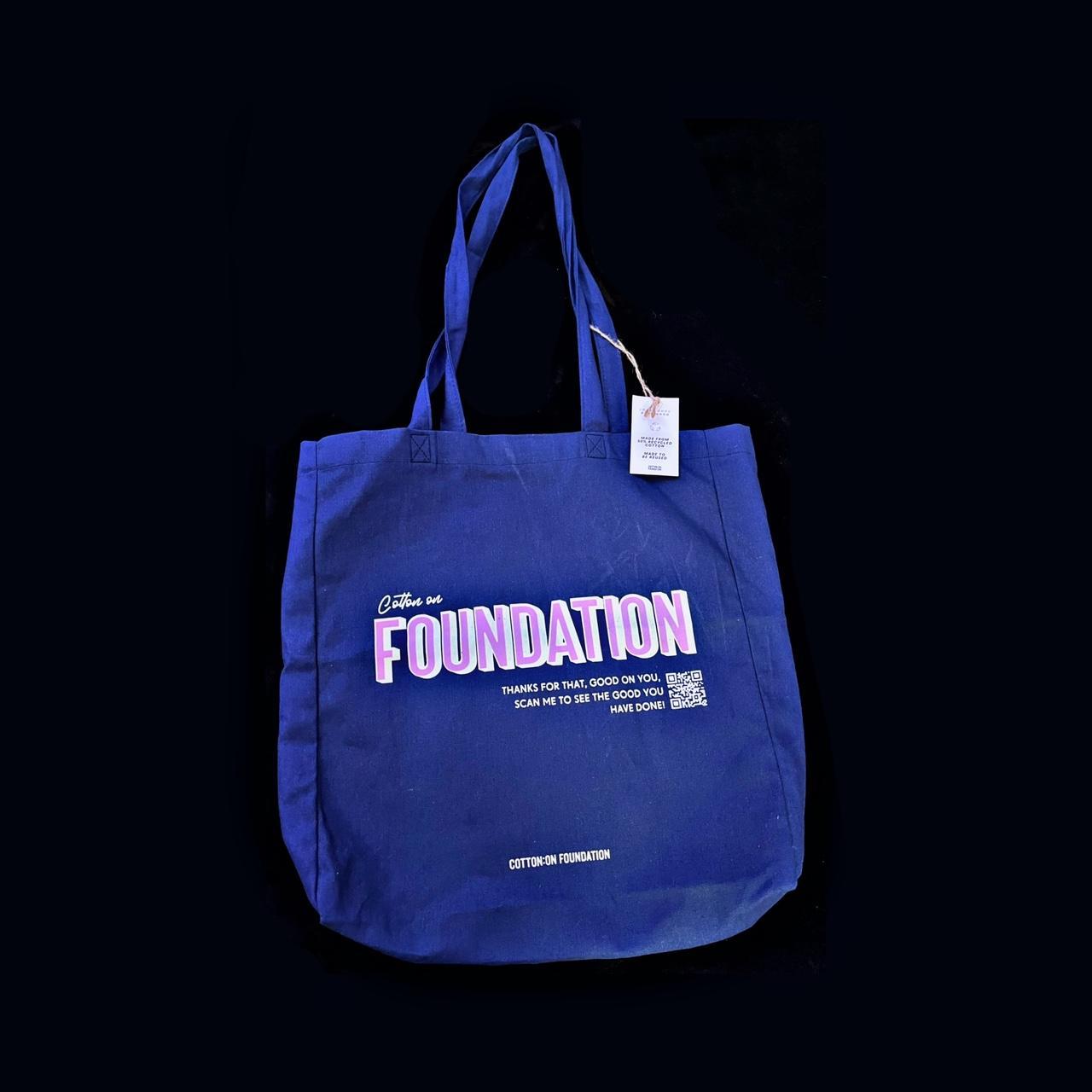 Foundation Body Recycled Tote Bag MADE FROM 50% - Depop