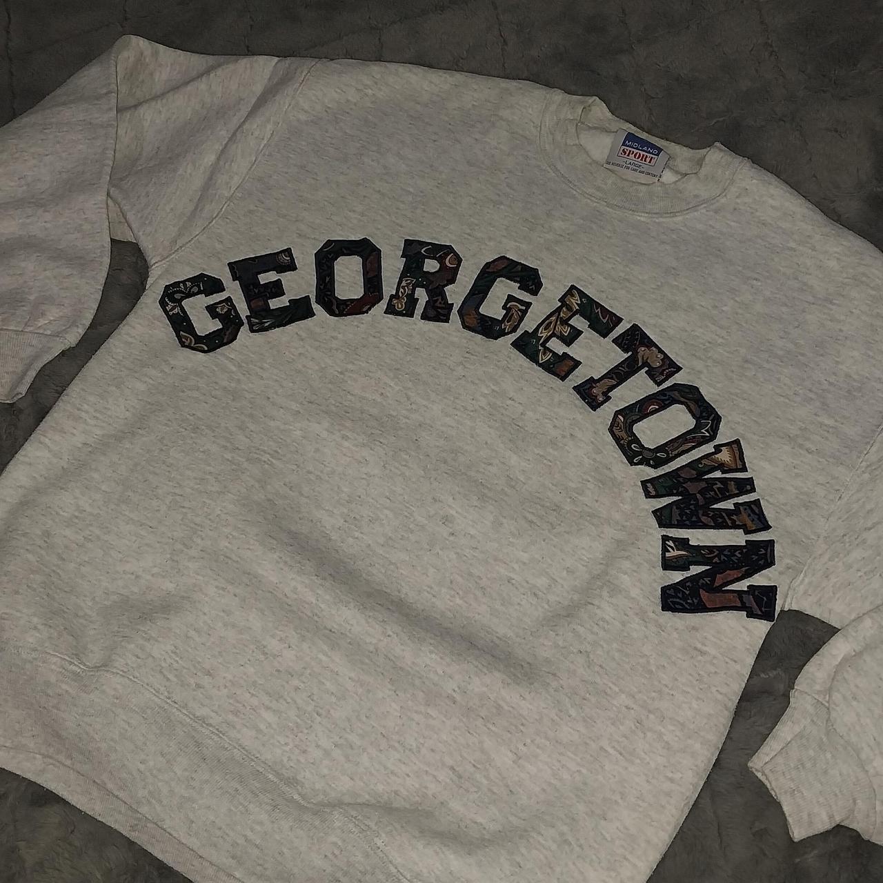 Vintage 90s Georgetown crewneck Tagged a Size... - Depop
