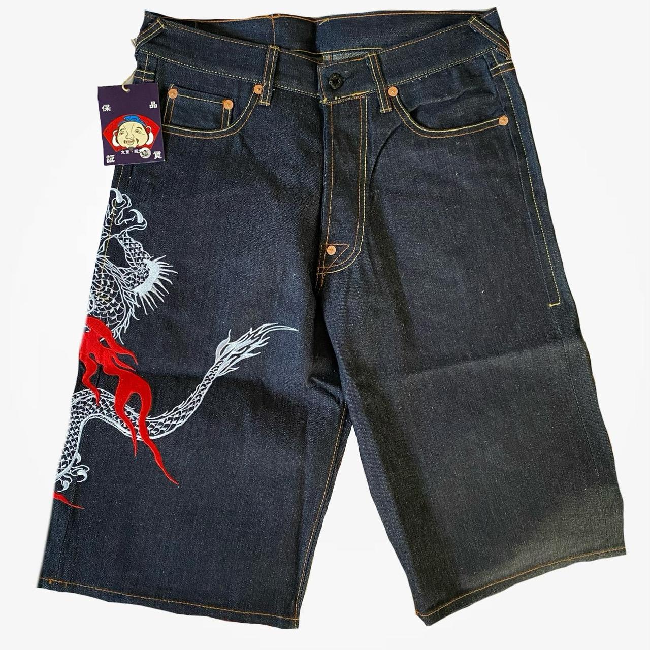 Brand New Evisu Jorts These Jorts Are The Jorts Depop