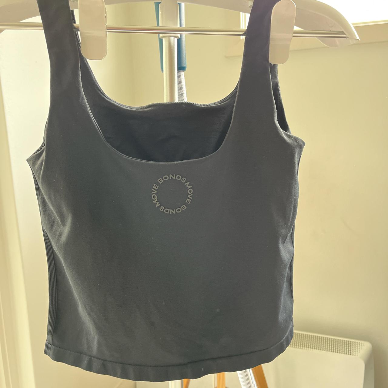 Bonds Active Top with BuiltIn Bra Size L Brand... Depop