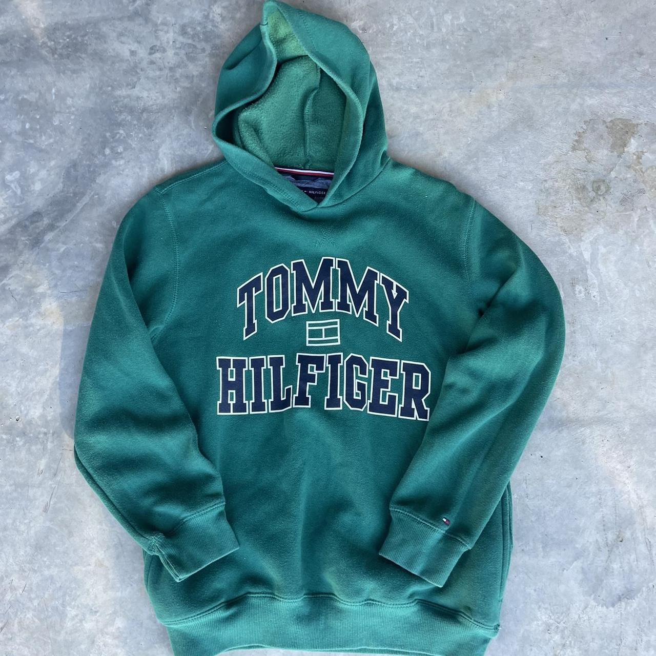 Tommy Hilfiger hoodie Adult Small / Medium - Depop