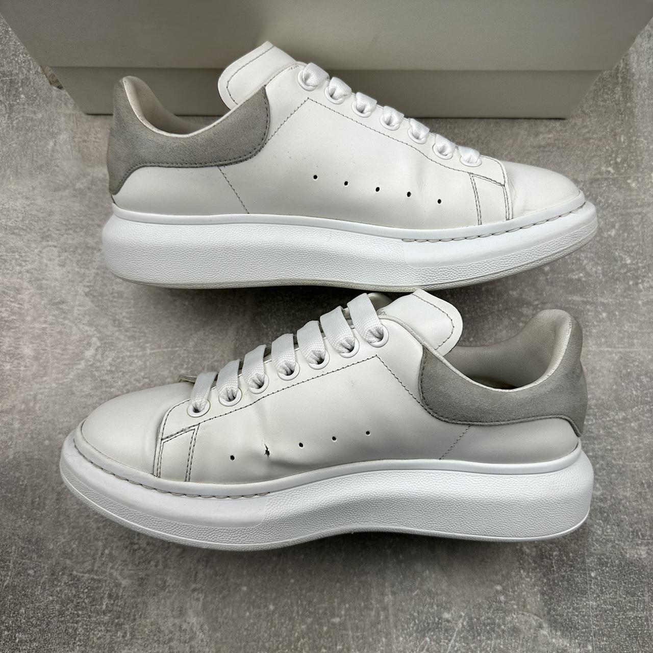 Mens white alexander hot sale mcqueen trainers