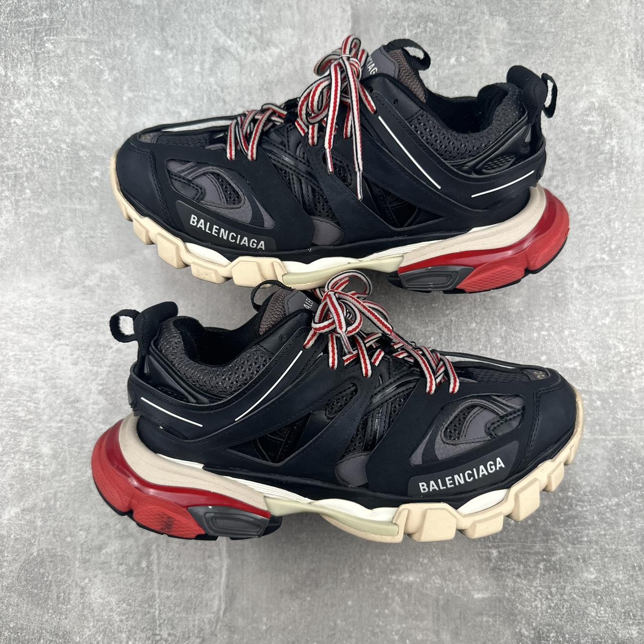 Balenciaga track hot sale trainer black