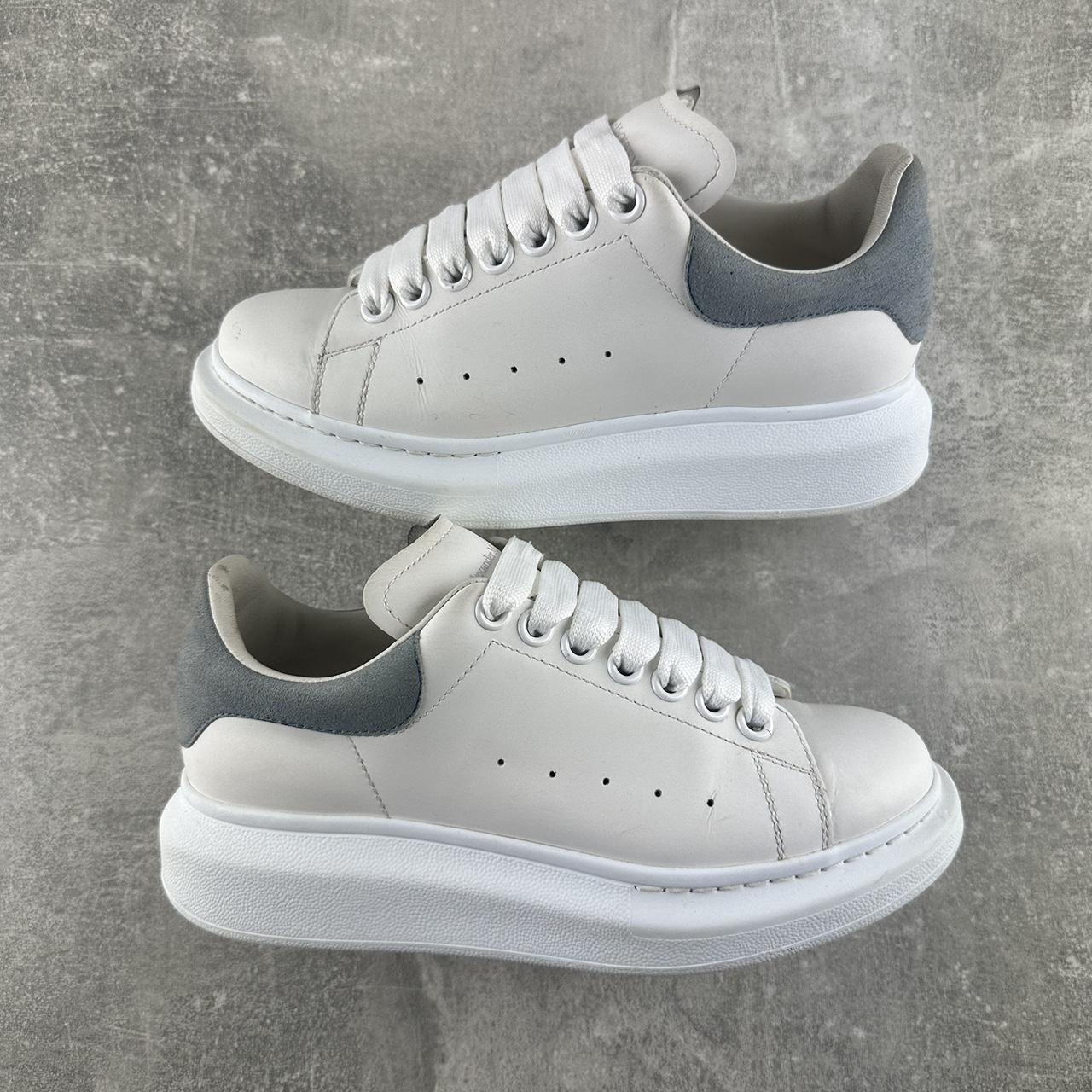 alexander mcqueen white blue