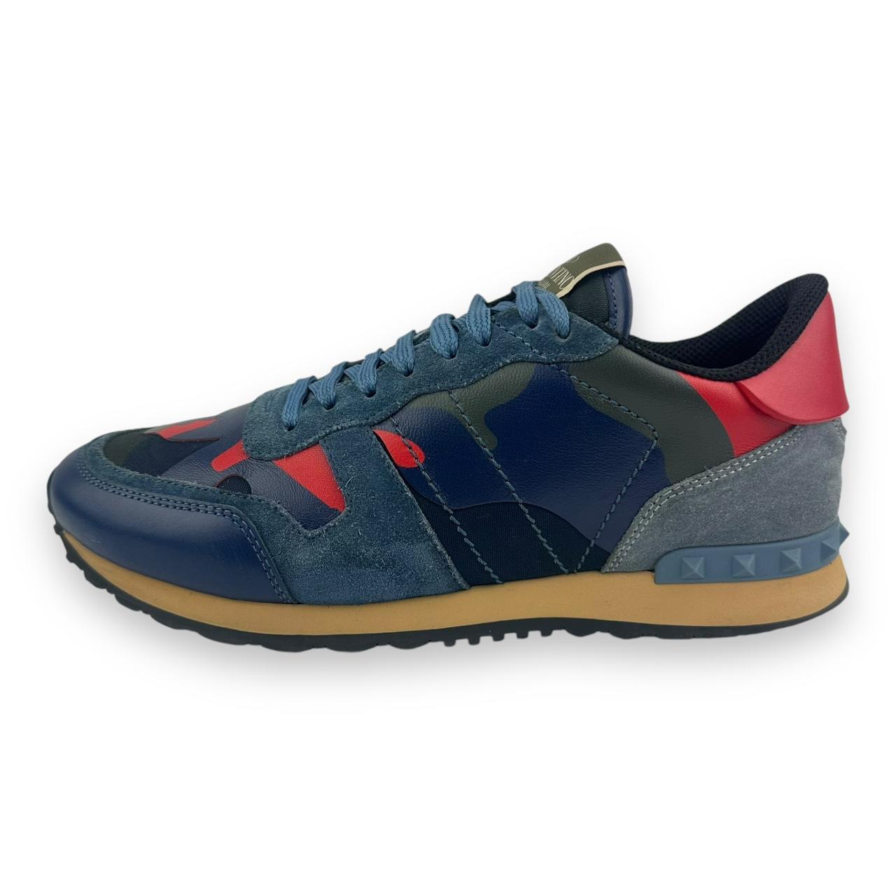 Valentino Rockrunners Blue Red Size UK 6 EU. Depop