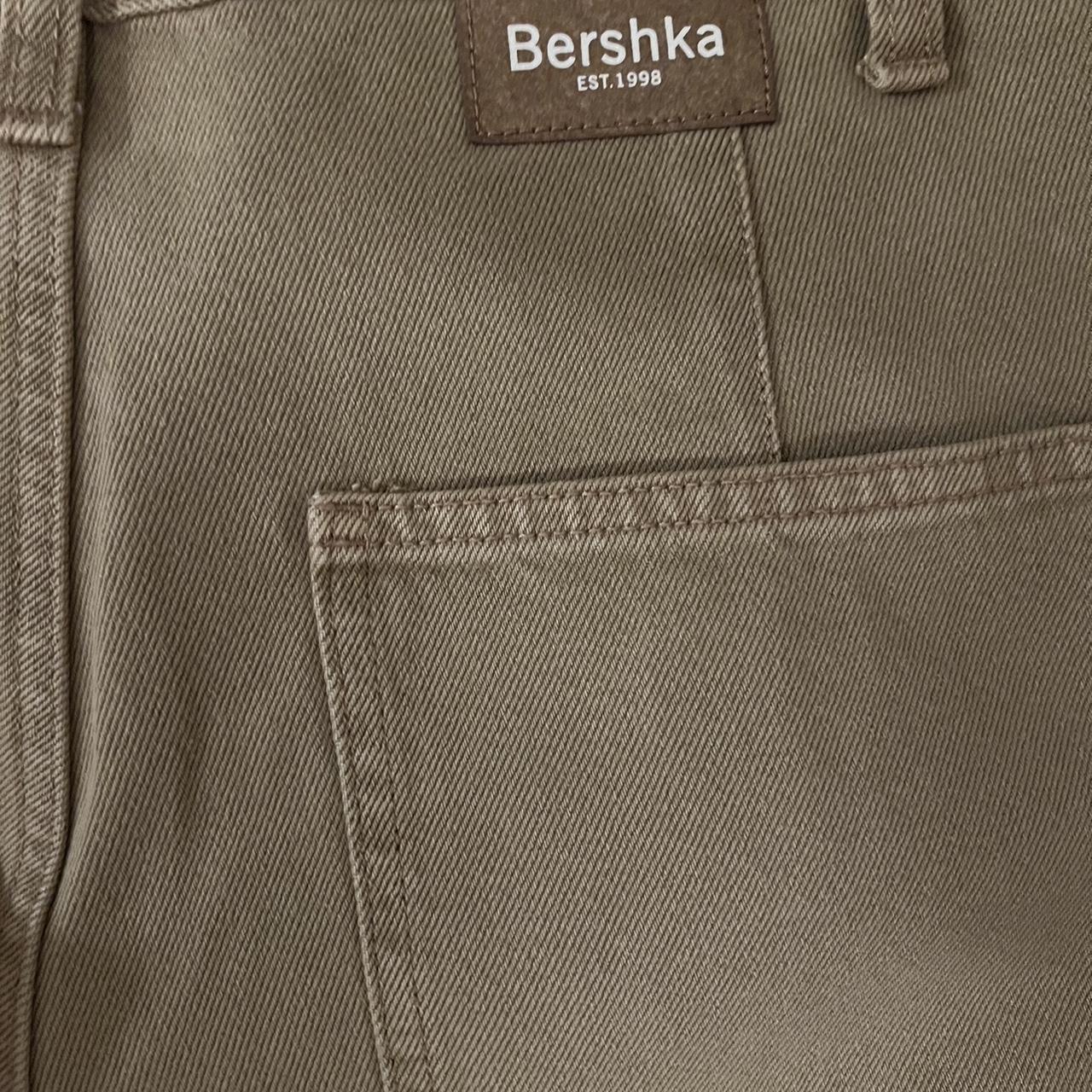 Bershka Balloon Khakis Great pair of pants that... - Depop