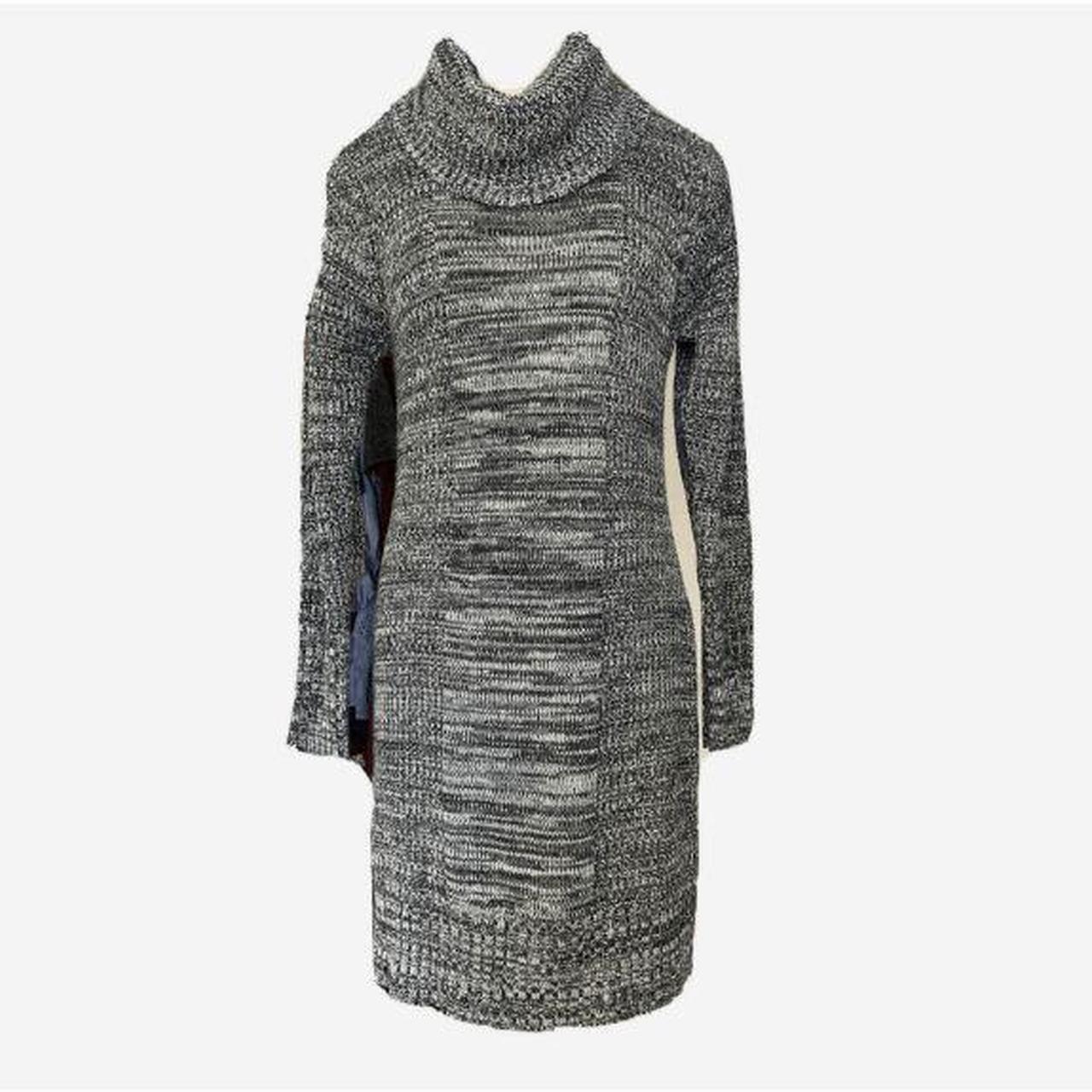 Studio One New York NWT Gray Flecked Sweater Dress... - Depop