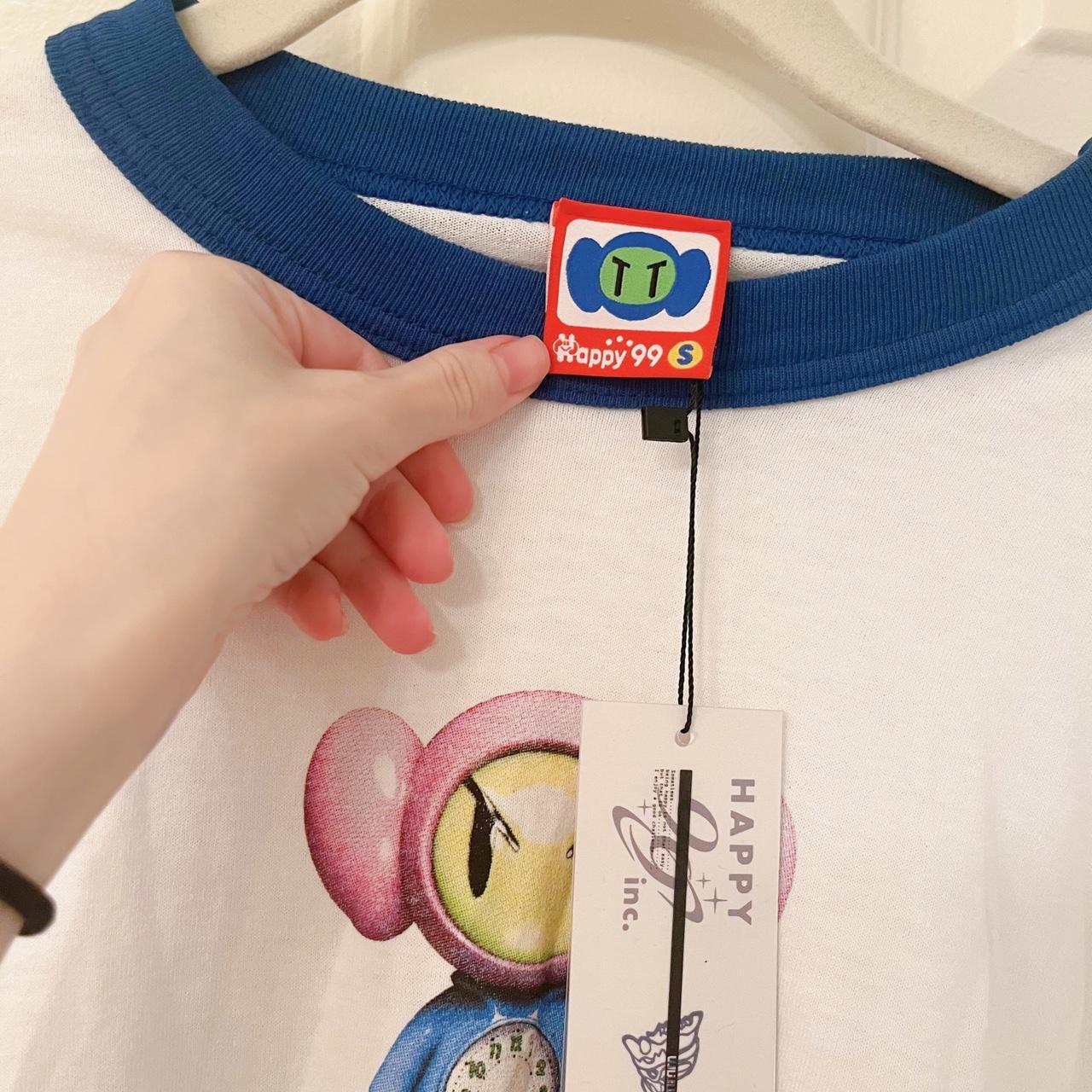 Happy99 Happy Time ringer tee shirt. purchased from | Depop