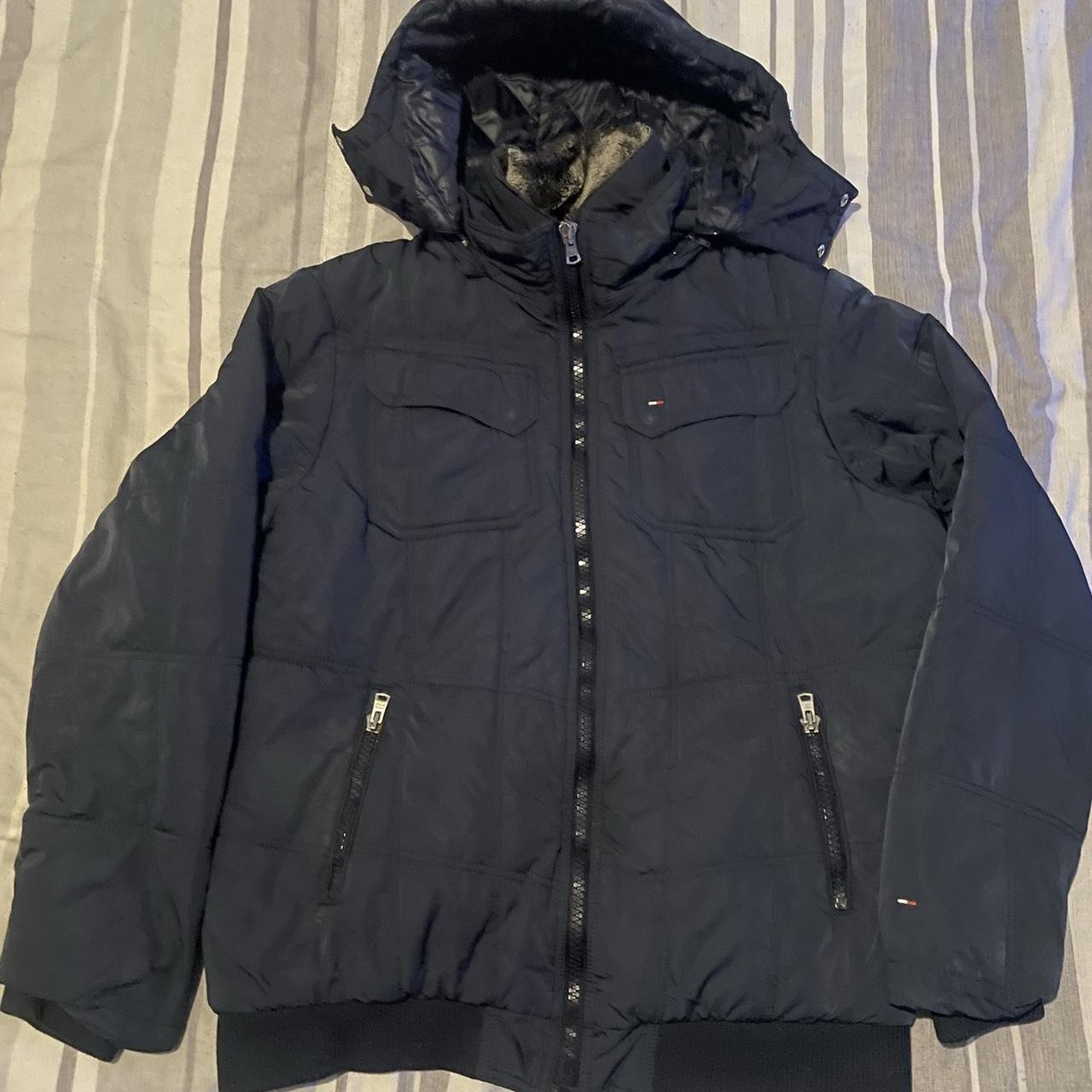 Tommy Hilfiger coat • great condition apart from... - Depop