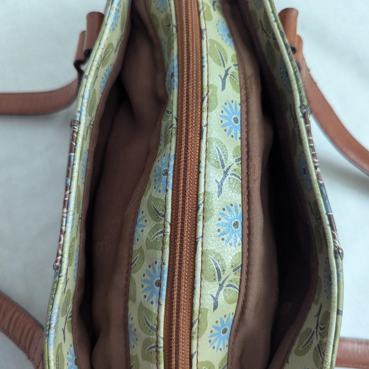 Fossil Women's Bag - Multi – Unique patchwork lea… - image 5