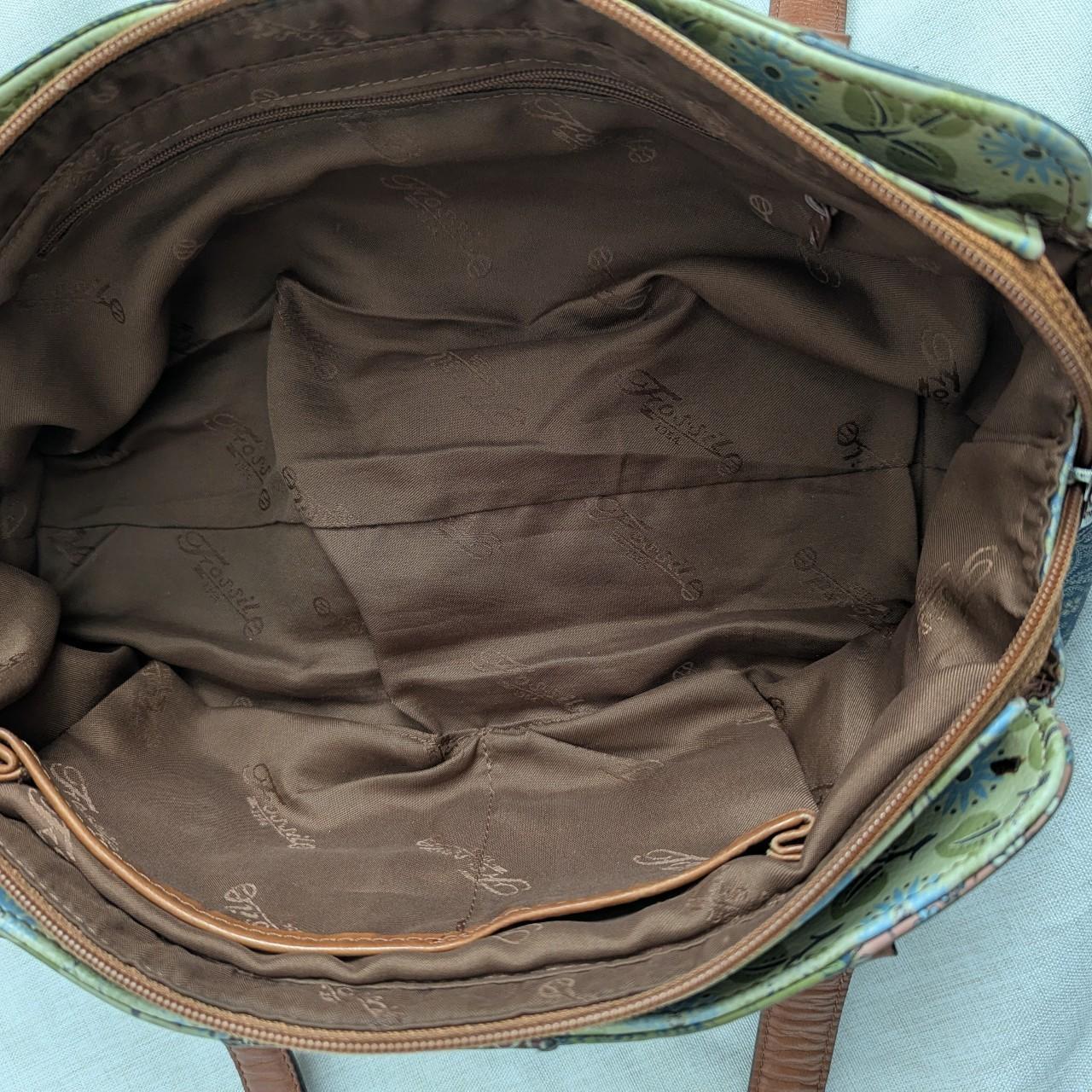 Fossil Women's Bag - Multi – Unique patchwork lea… - image 6