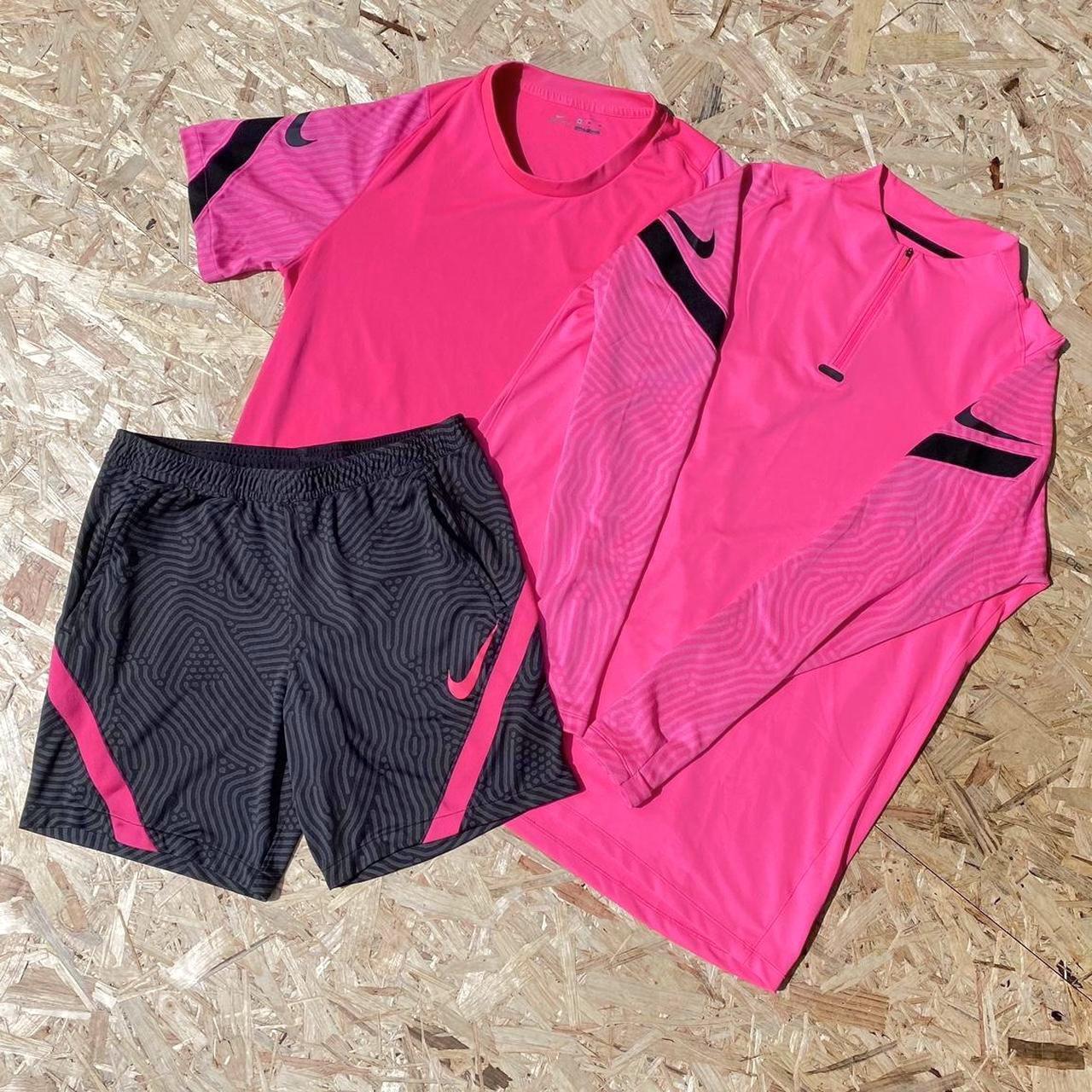 Nike Strike Drill Dri Fit Tracksuit Running Set... - Depop