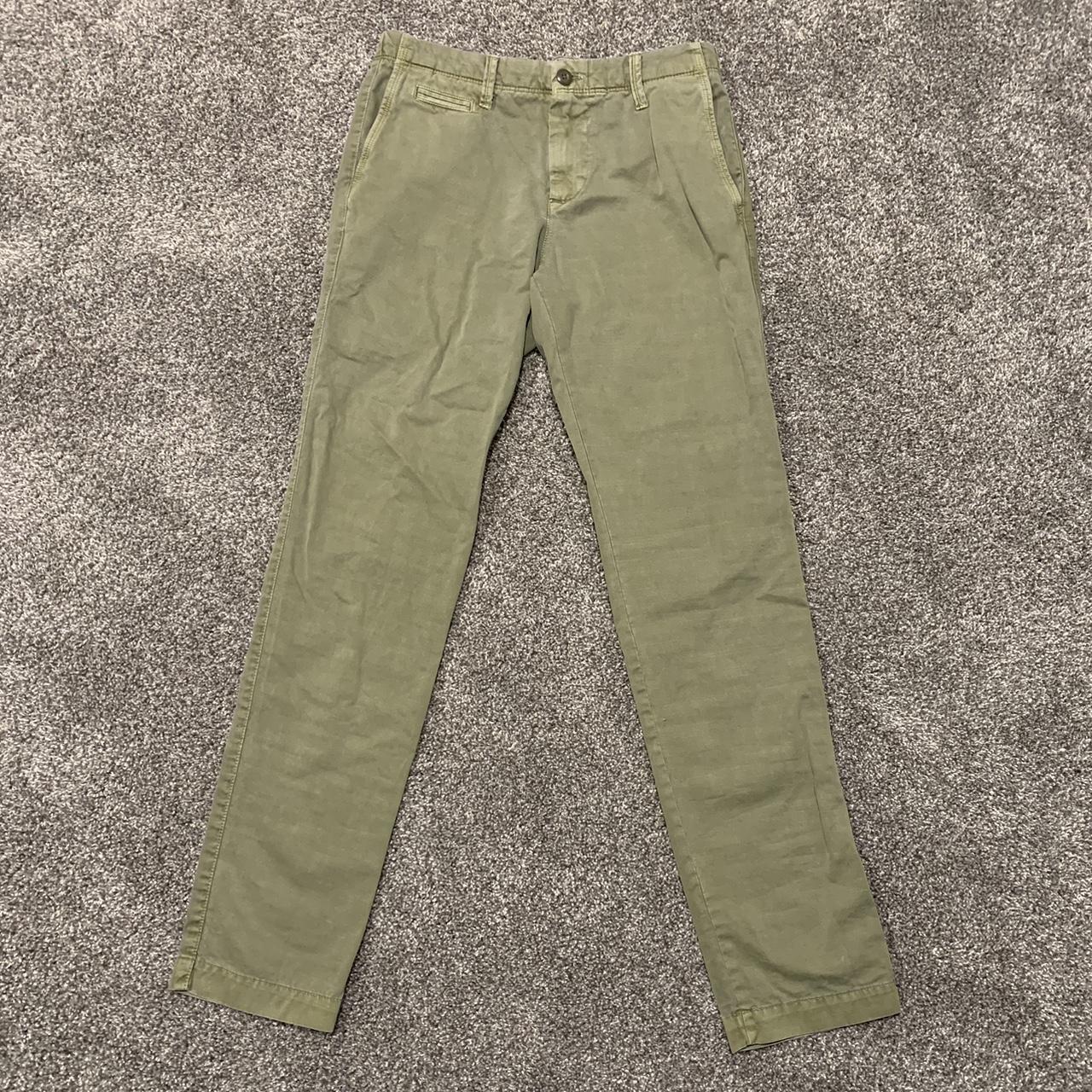 Gap Men's Green Trousers Depop