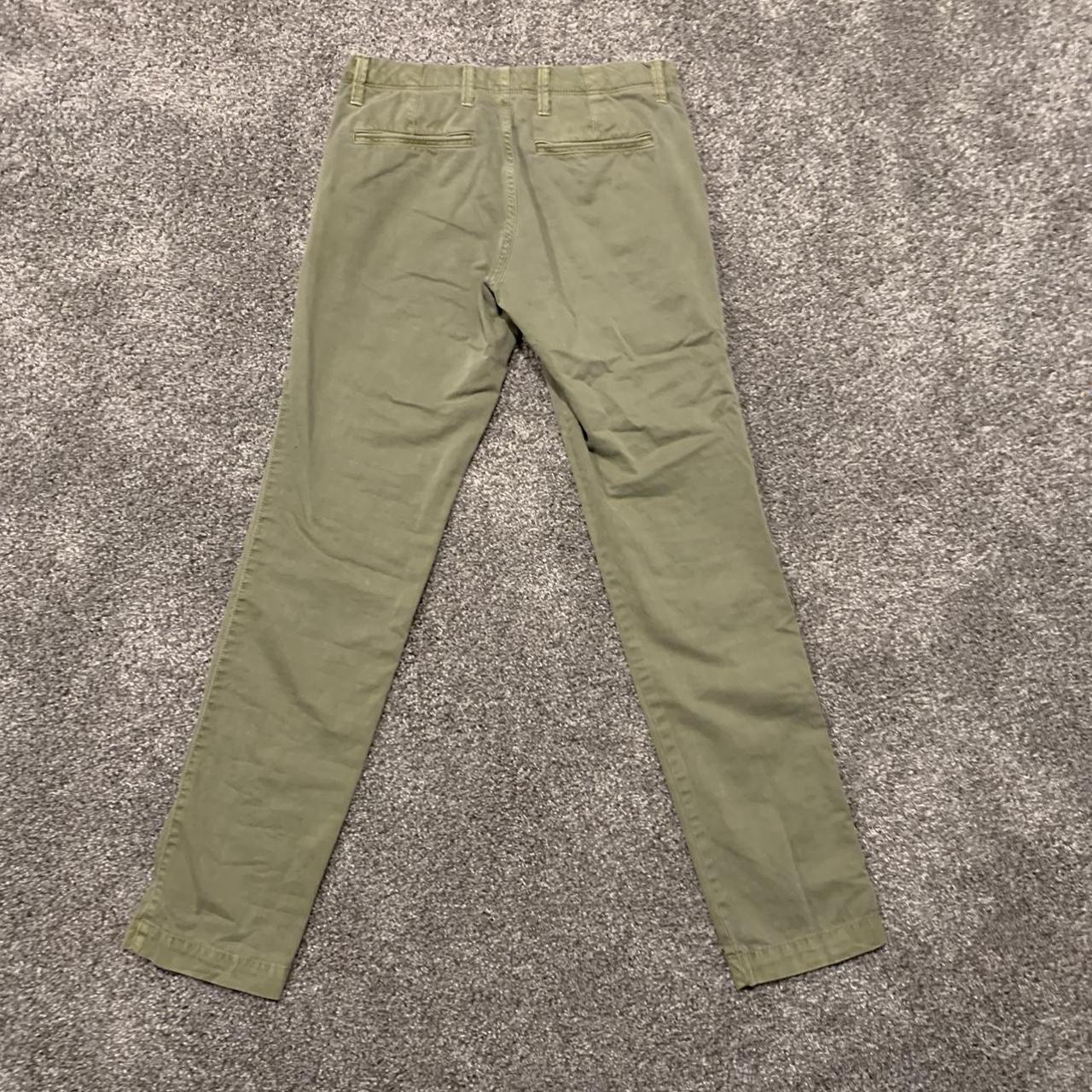Gap Men's Green Trousers Depop