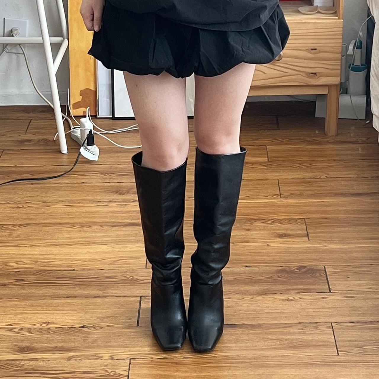 MANGO High Heel Boots, Size: Heel height: