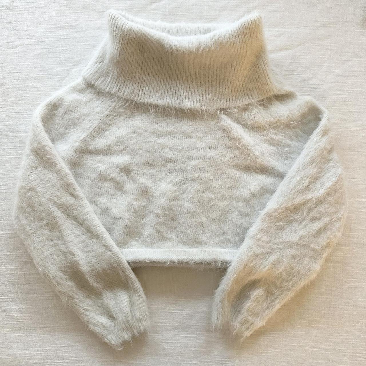 urban outfitters cropped fuzzy lightly worn Depop