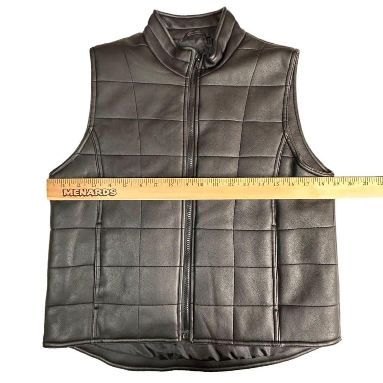 No boundaries black quilted zip vest black juniors