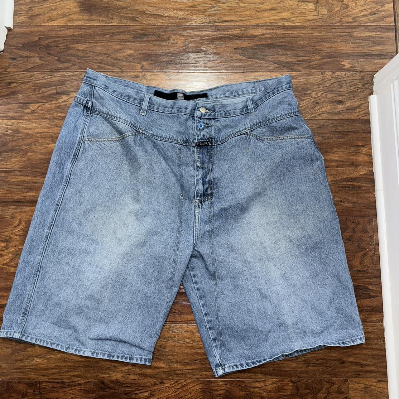 Vintage Y2K Marithe + Francois Girbaud denim shorts... - Depop