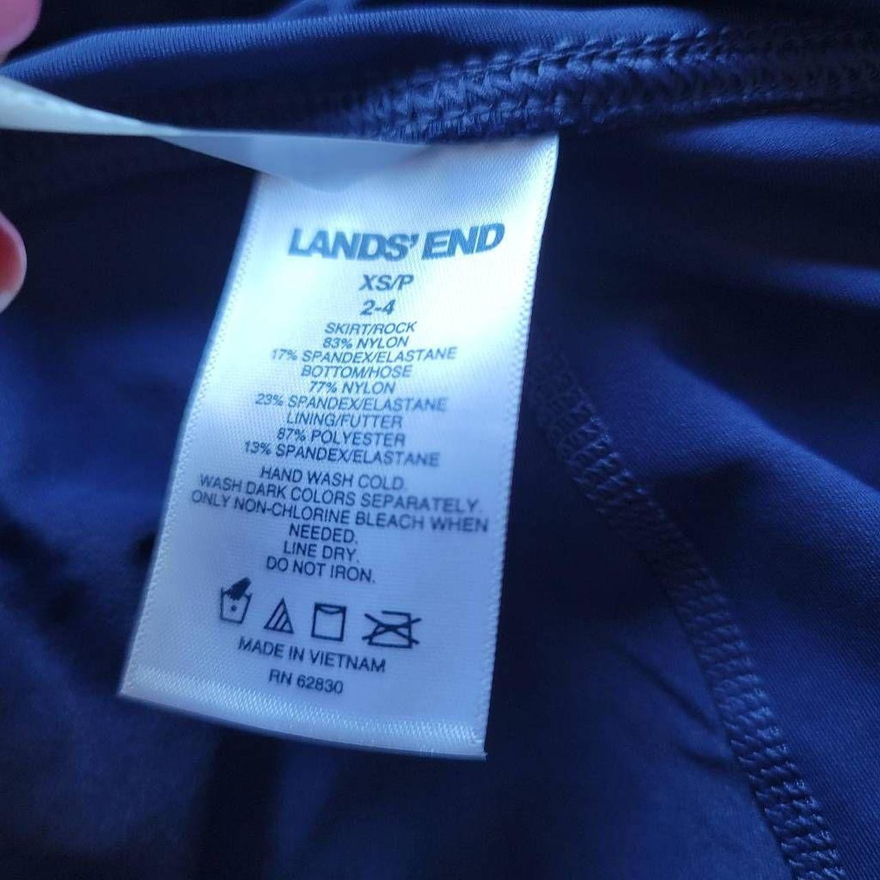 Lands end skirted outlet leggings