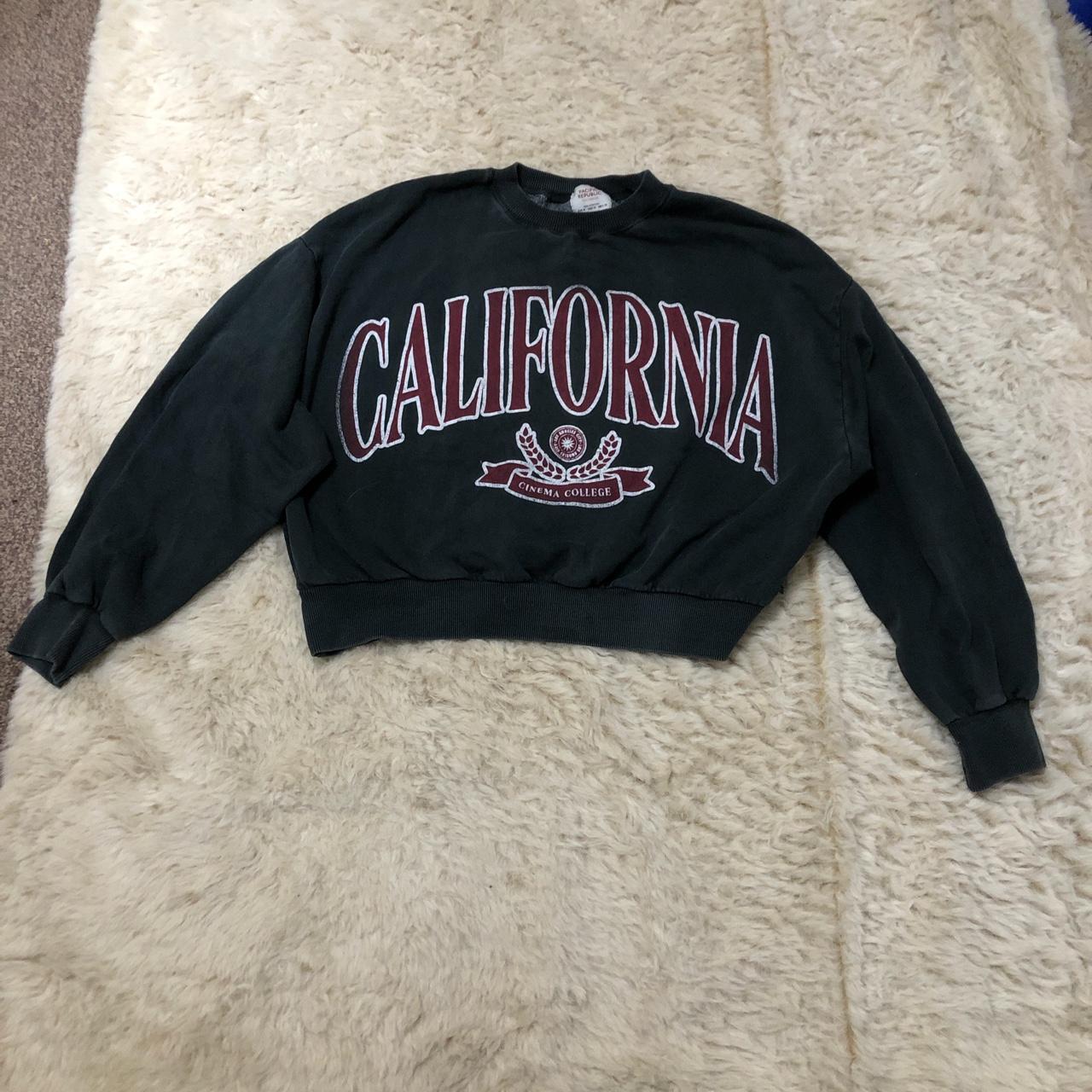 Pull and bear online college sweatshirt