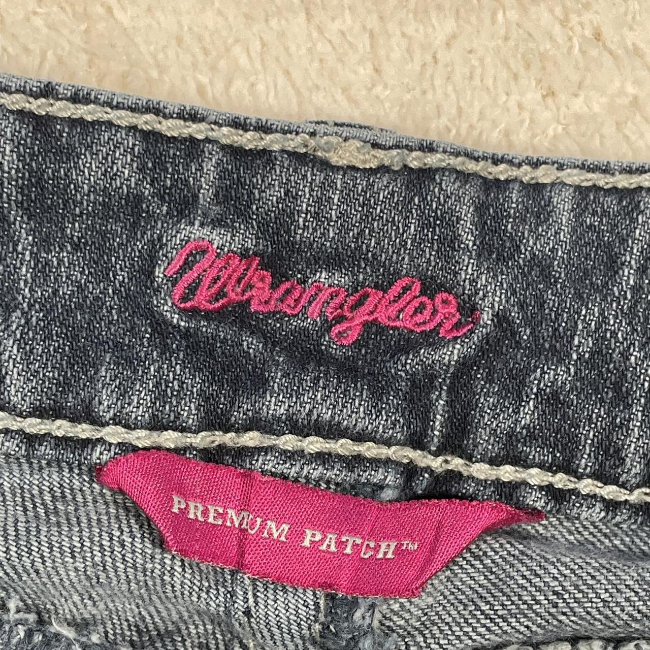 Women's wrangler premium patch hot sale jeans