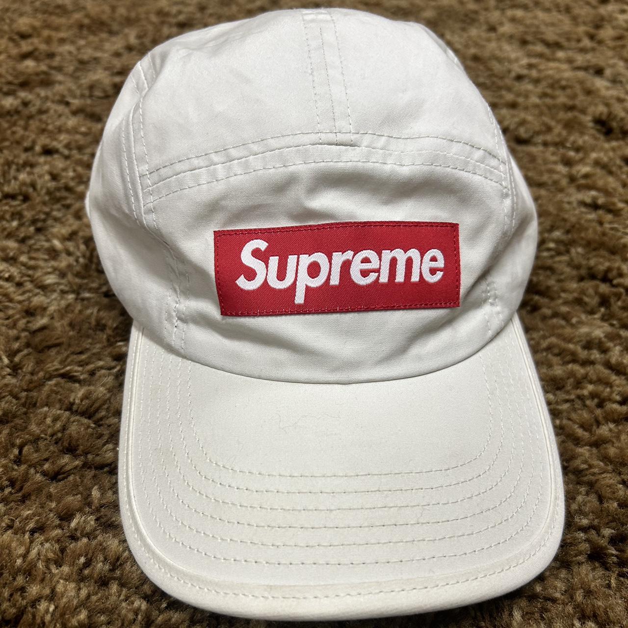 White best sale supreme cap