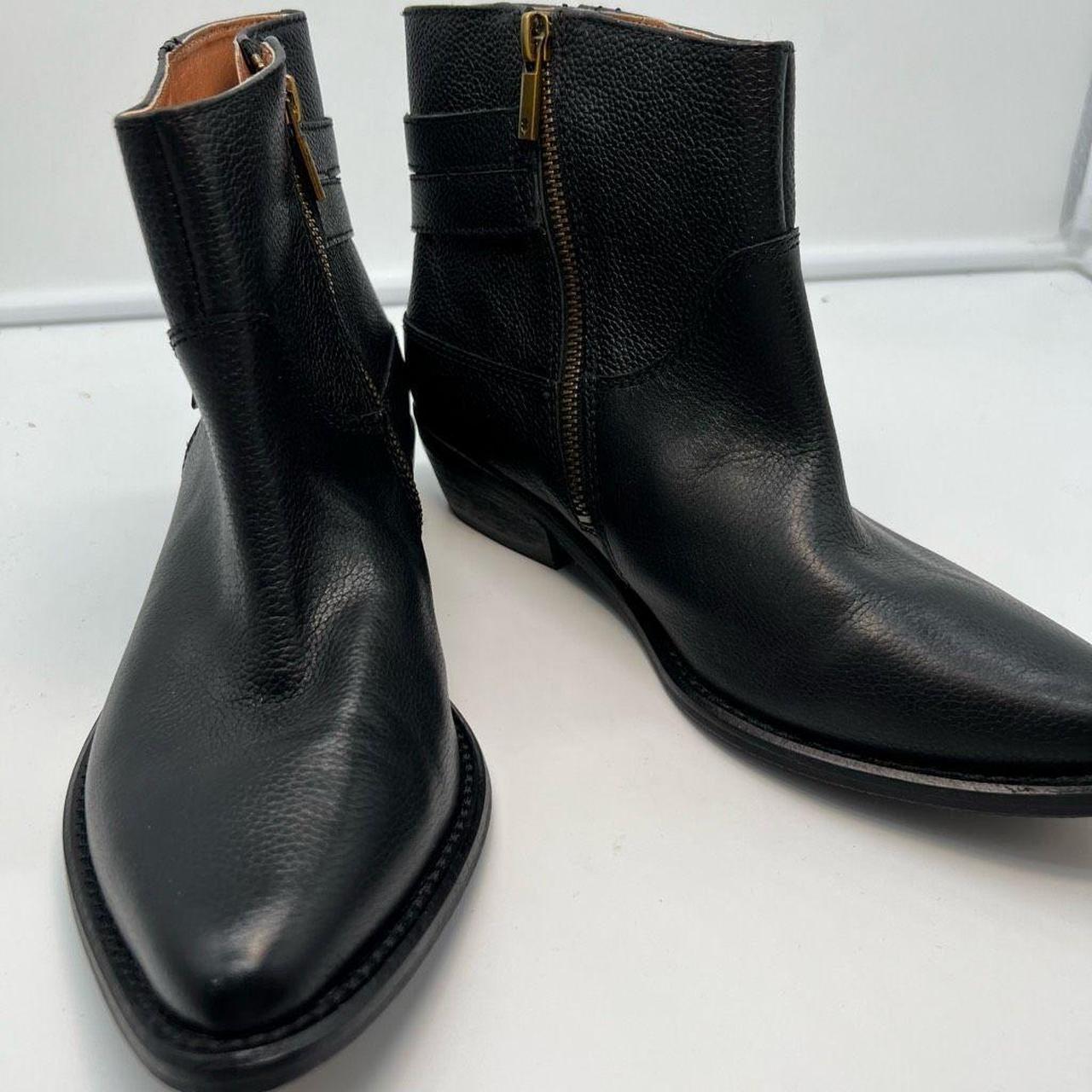 Lucky Brand Women's Black Boots | Depop