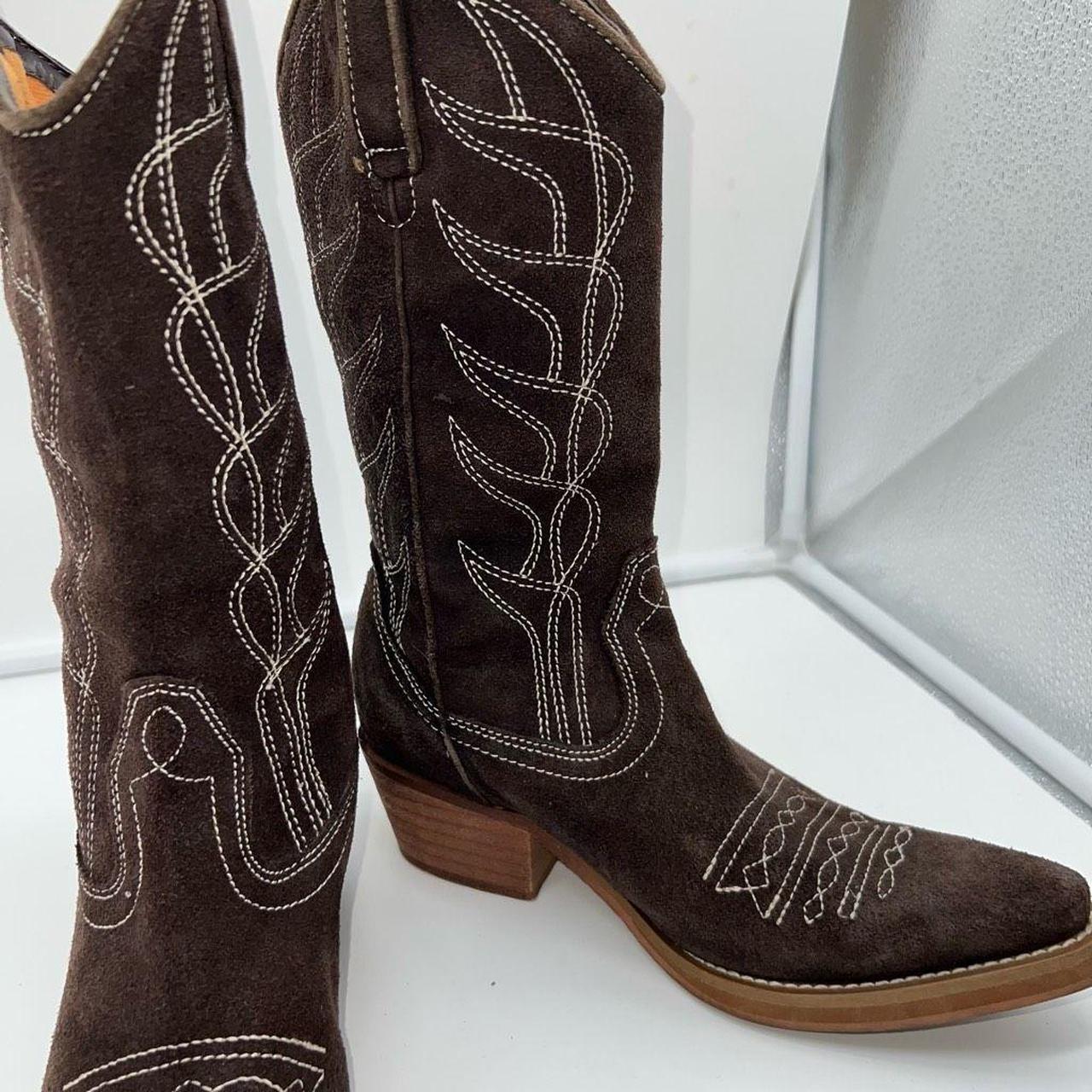 Rocket Dog Women's Brown Boots Depop