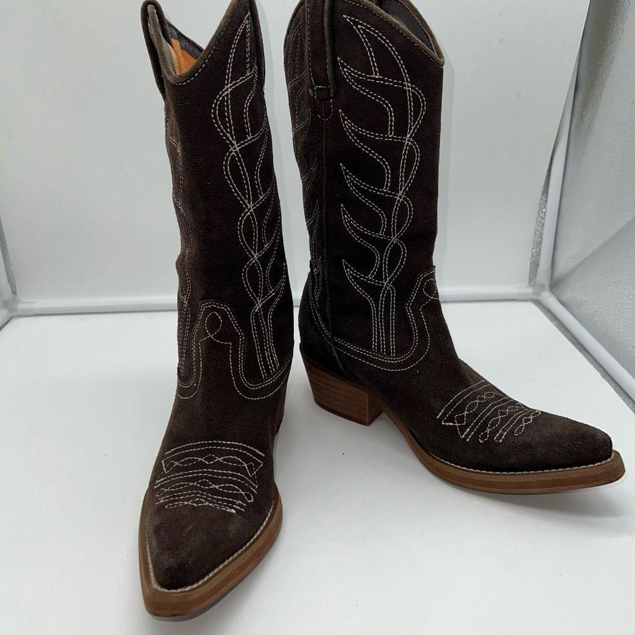 Rocket Dog Women's Brown Boots Depop