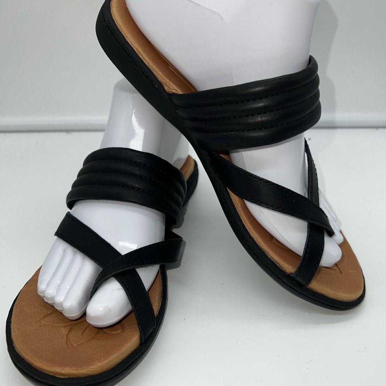 B.O.C. Women's Black Sandals | Depop