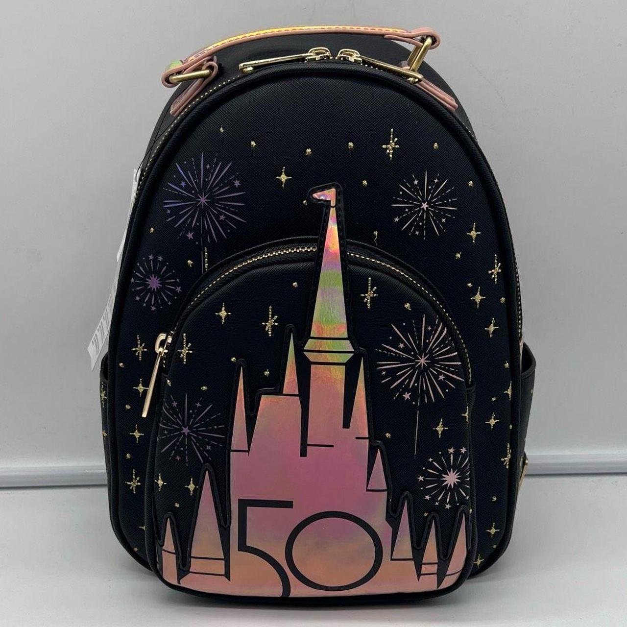 Loungefly Walt Disney World 50th Anniversary Castle Mini Backpack
